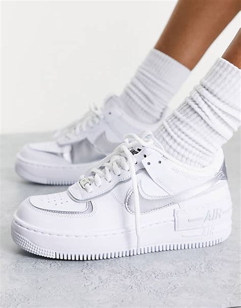 air force silber nike zeichen|nike air force 1 silver chain.